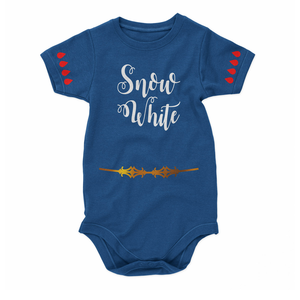 Princess Snow Costume Inspired Shirt Character Tee Soft Cotton Tee – Baby, Infant, Toddler, Youth & Adult Sizes