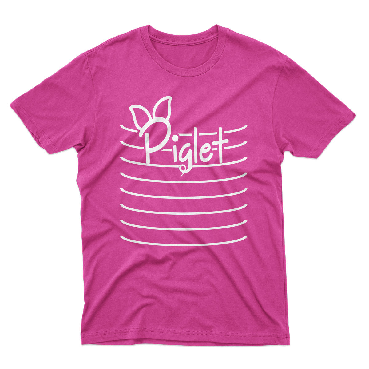 Piglet Costume Inspired Shirt Character Tee Soft Cotton Tee – Baby, Infant, Toddler, Youth & Adult Sizes