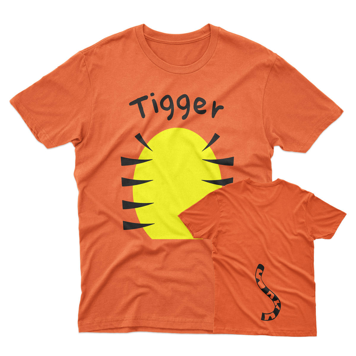 Tiger Costume Inspired Shirt Character Tee Soft Cotton Tee – Baby, Infant, Toddler, Youth & Adult Sizes