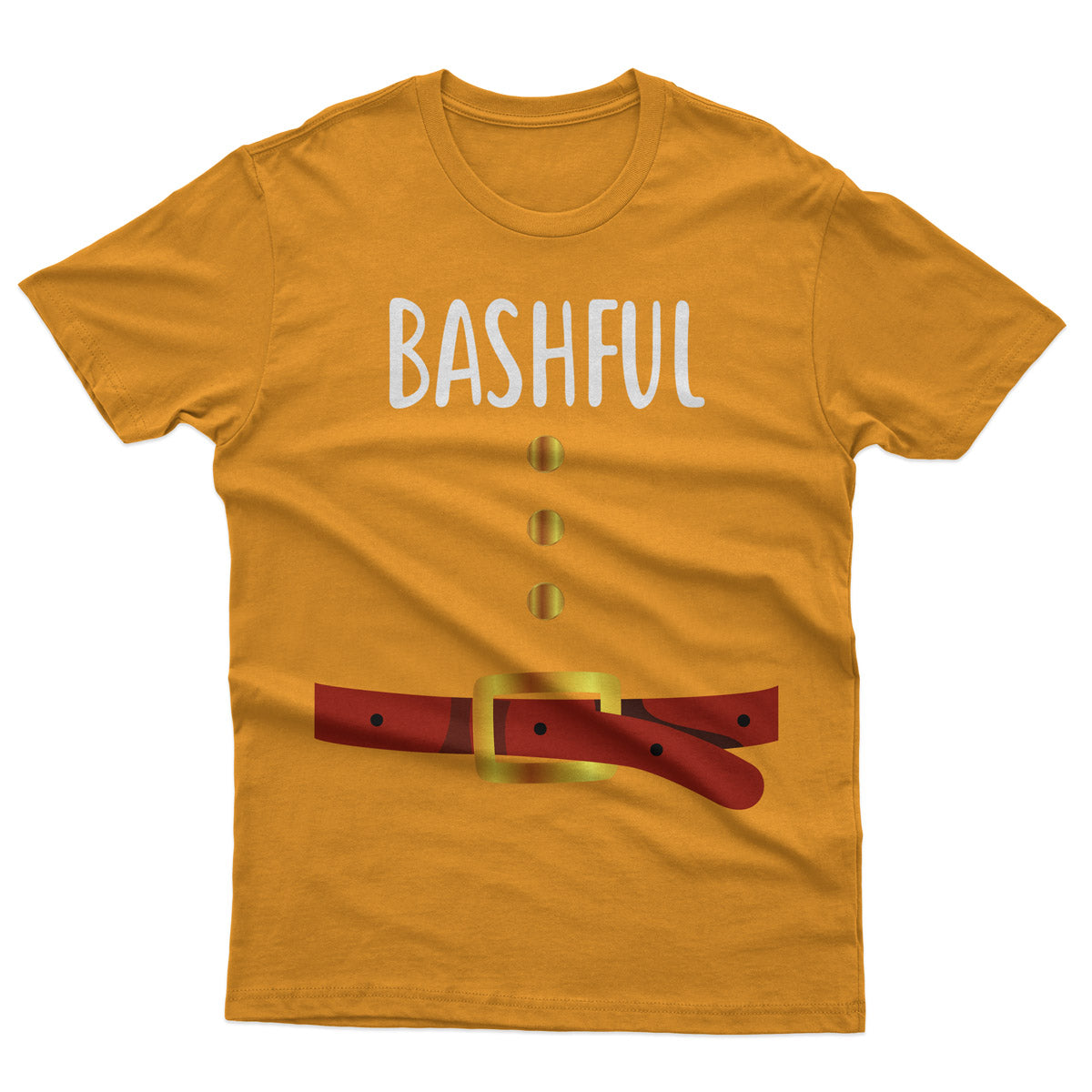 Bashful Costume Inspired Shirt Character Tee Soft Cotton Tee – Baby, Infant, Toddler, Youth & Adult Sizes