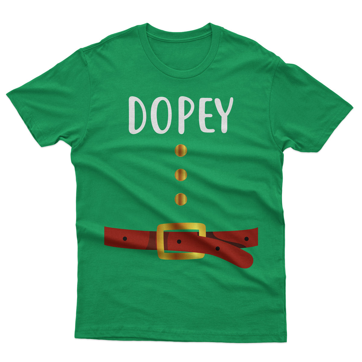 Dopey Costume Inspired Shirt Character Tee Soft Cotton Tee – Baby, Infant, Toddler, Youth & Adult Sizes