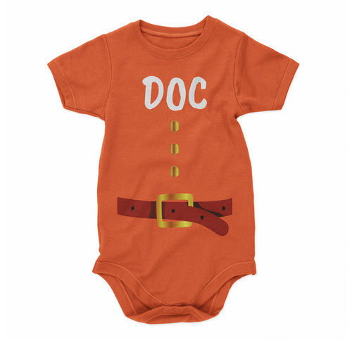 Doc Costume Inspired Shirt Character Tee Soft Cotton Tee – Baby, Infant, Toddler, Youth & Adult Sizes