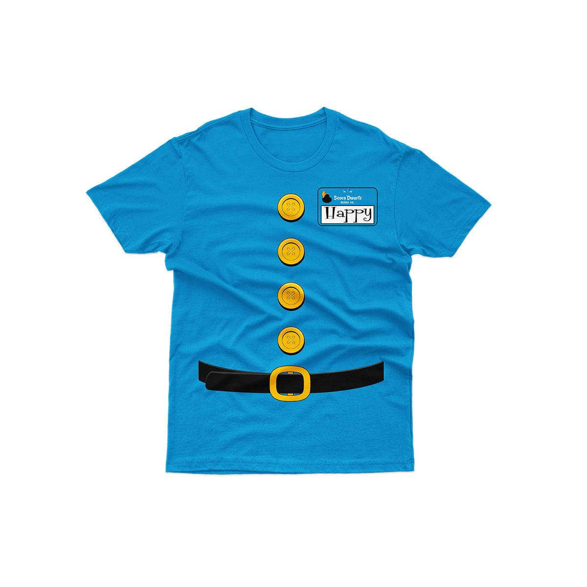 Seven Dwarf Inspired Costume Shirt | Halloween Family Matching Tee