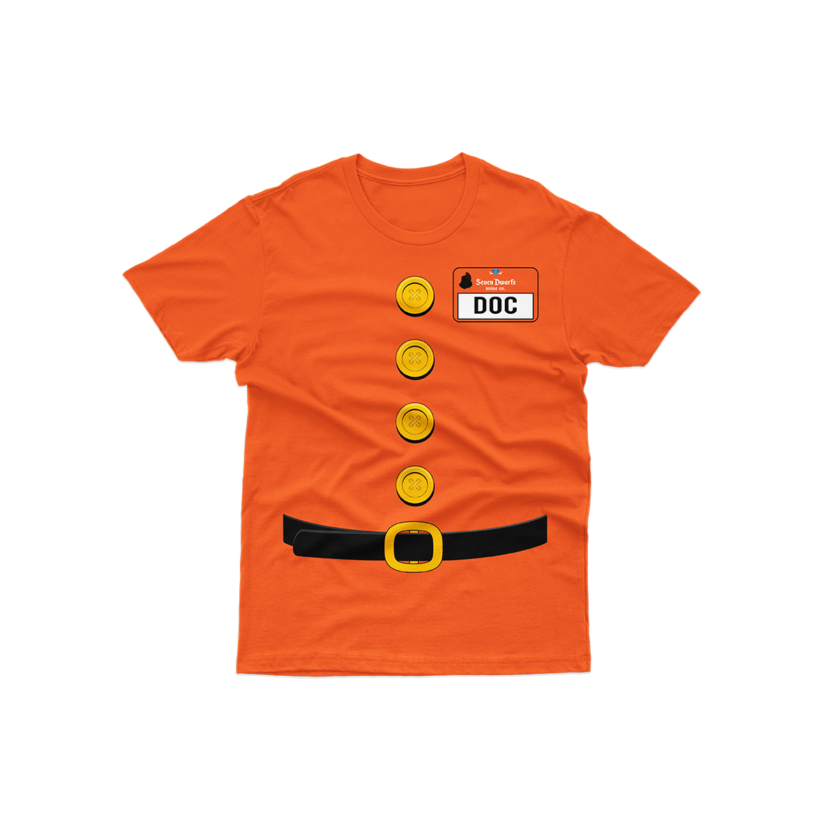 Seven Dwarf Inspired Costume Shirt | Halloween Family Matching Tee