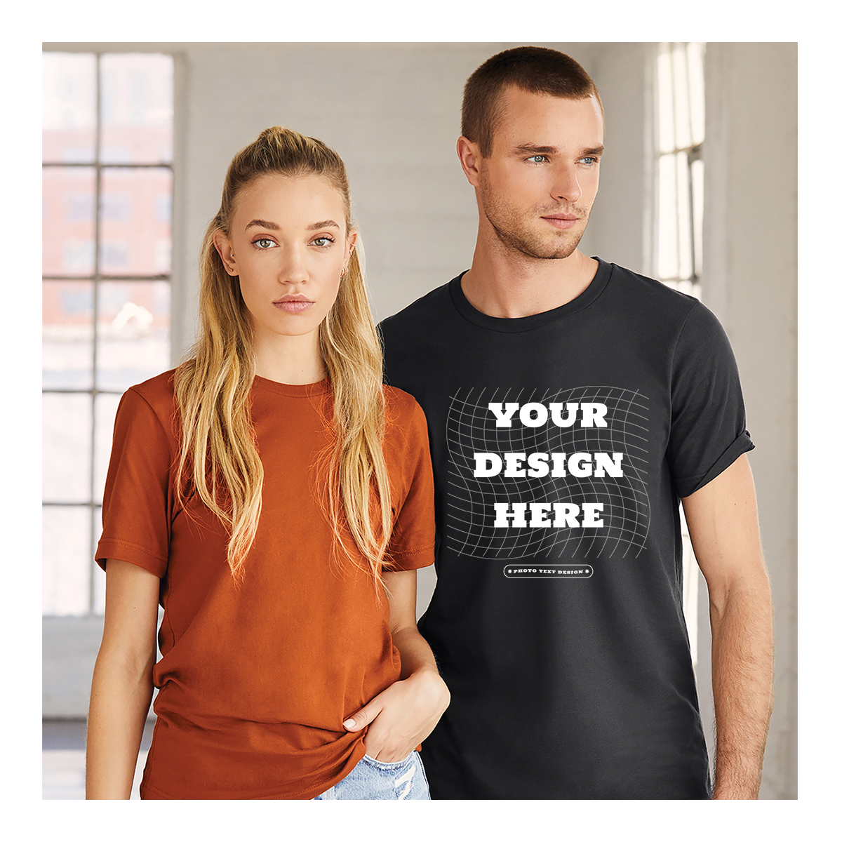 Custom Unisex T-Shirt – Premium Soft Cotton Tee for Custom Design, Photo & Text Printing